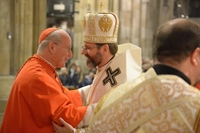 Патріарх УГКЦ у соборі св.Степана: «Ісус хоче одної Церкви.І це католицька Церква,яка є вселенською» Патріарх УГКЦ у соборі св.Степана: «Ісус хоче одної Церкви.І це католицька Церква,яка є вселенською»